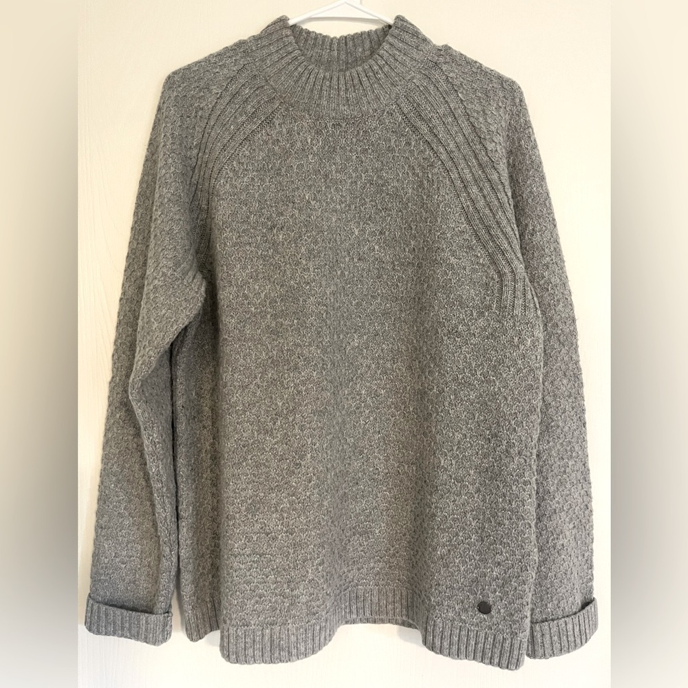 Royal Robbins Women’s Westland Mock Neck Sweater - Gray